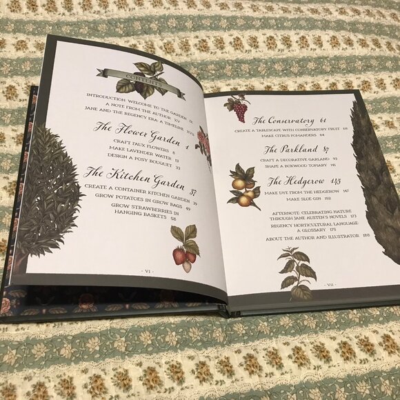 FLASH SALE! JANE AUSTEN'S GARDEN BOOK - Picture 4 of 6